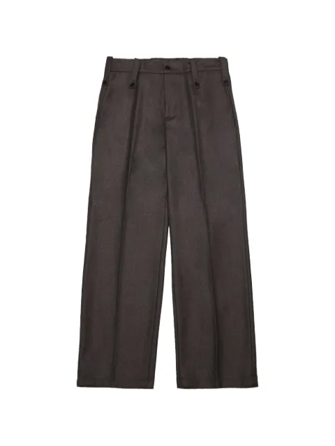 Paura Kyris button trousers Brown 14DP40180000725