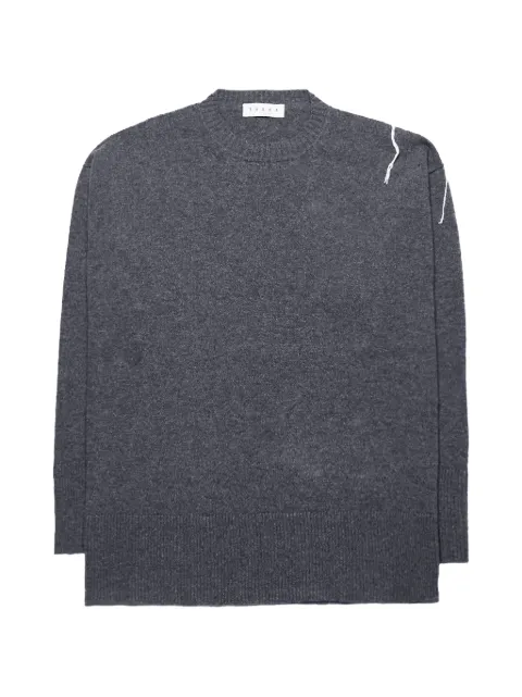 Paura Riccione thread-detail sweater Grey 14DP90210000302