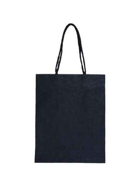Issey Miyake zip tote bag Black IM58AG403