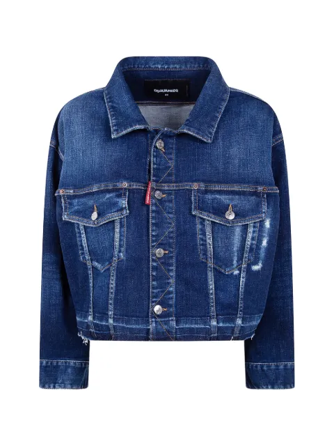 DSQUARED2 buttoned jacket Blue S75AM1184S30664