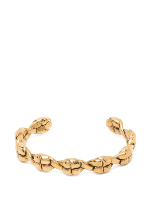 Aurelie Bidermann Maddock braided bracelet Gold SS26BR10MG