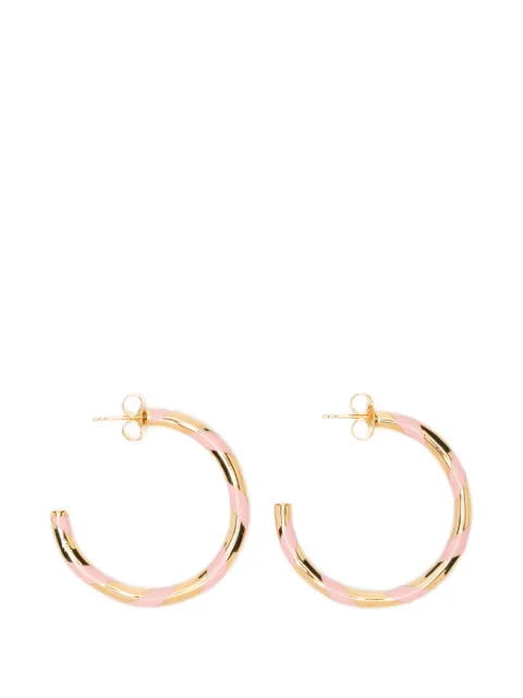 Aurelie Bidermann Positano hoop earrings Gold SS26BO18MG