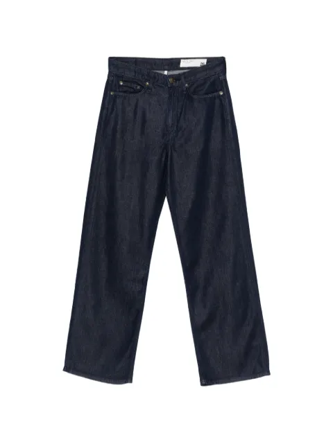 rag & bone straight trousers Blue RJ2526S1FDR