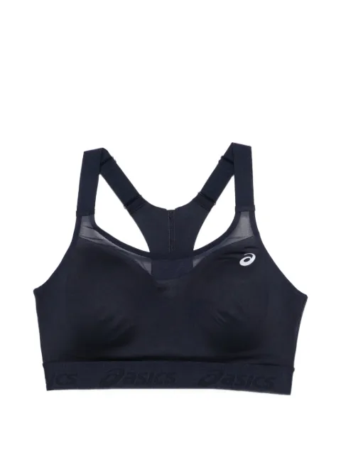 ASICS Road Combination mesh panel bra Blue 2012C996401