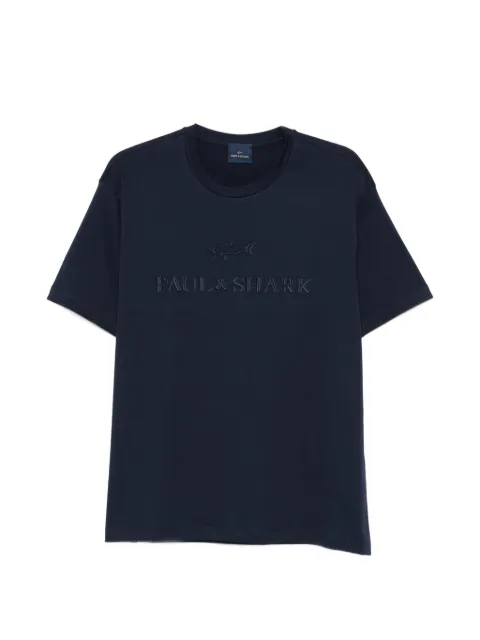 Paul & Shark logo-detail T-shirt Blue 26411012