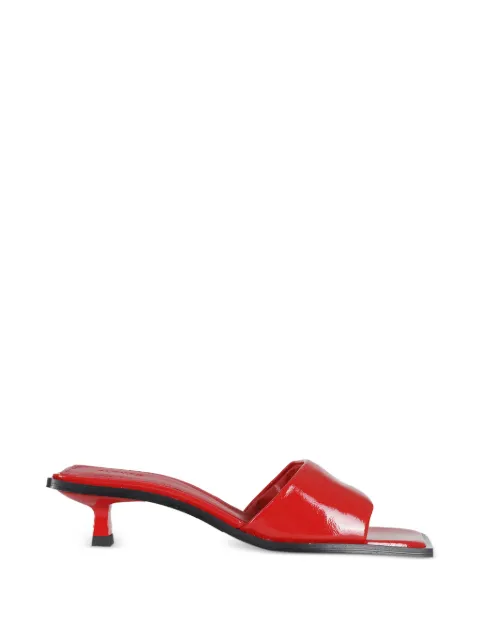 ALOHAS square toe sandals Red S10107204098