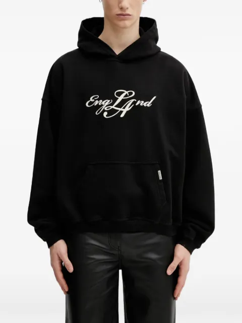Represent EngLAnd print-detail hoodie Black MLM100871