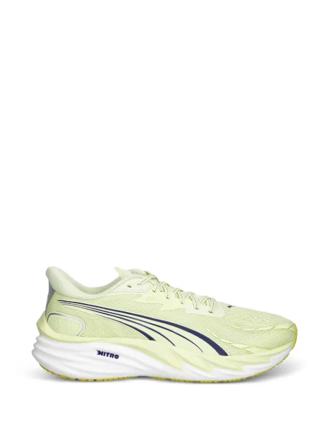 PUMA Velocity NITRO™ 4 lace-up striped sneakers Yellow 311140