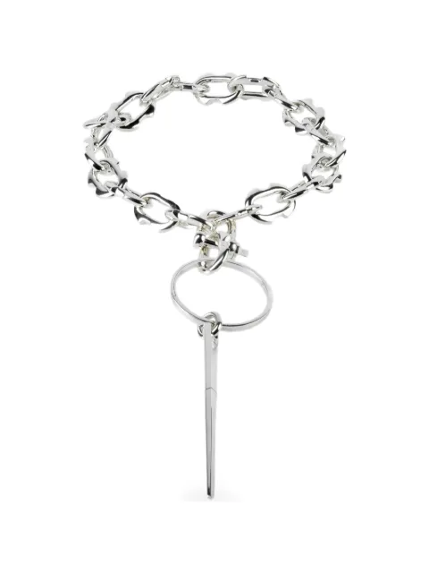 Parts of Four chain totem necklace Silver 25183PA