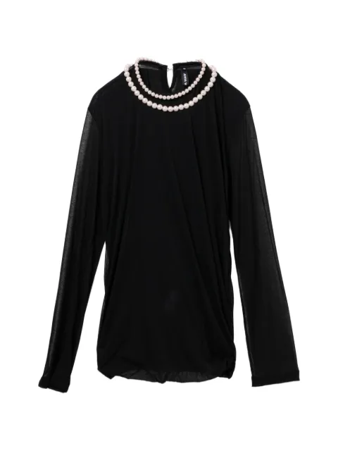 Junya Watanabe round-neck T-shirt Black JQT008