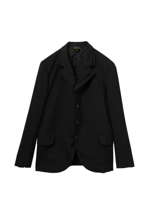 Comme Des Garçons notched-lapels blazer Black GQJ018