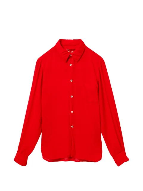 Comme Des Garçons Comme Des Garçons pocket button-down shirt Red RQB007