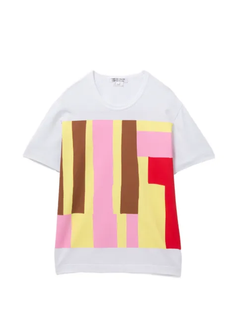 Comme Des Garçons Comme Des Garçons graphic-print T-shirt White CCXTERQT022XQWHZ00L