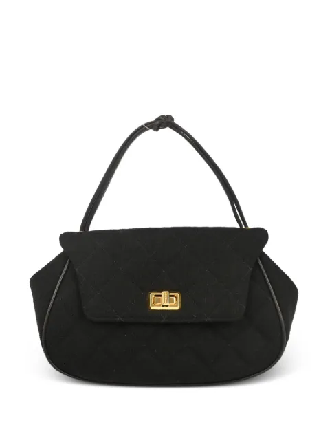 CHANEL Pre-Owned 1995 Mademoiselle top-handle handbag Black 126150
