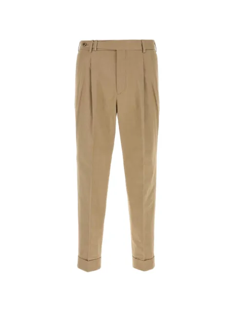 PT Torino cuffed tapered trousers Neutrals COZSCLZB0CL1BB70