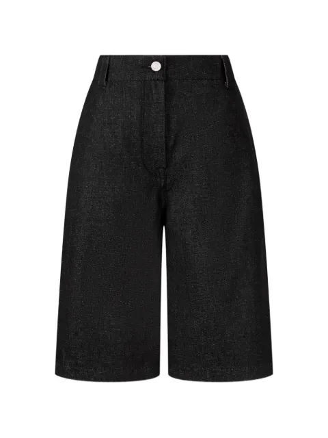TOMBOY buttoned denim shorts Black 9106262301