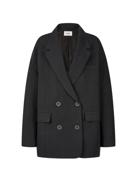 TOMBOY Maxi double-breasted jacket Grey 9106112101