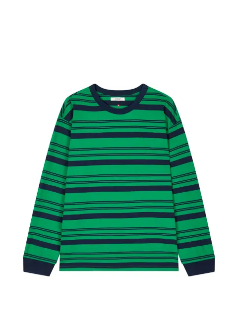 TOMBOY striped long sleeve T-shirt Green 9106222775