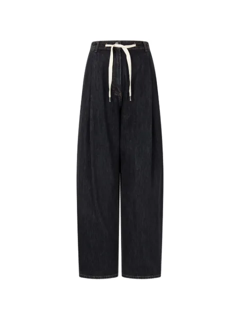 TOMBOY drawstring-fastening jeans Black 9106262774