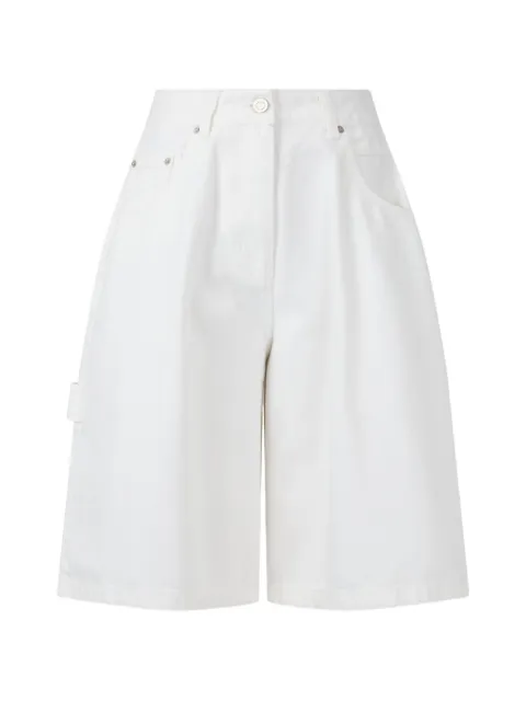 TOMBOY buttoned denim shorts White 9106162107