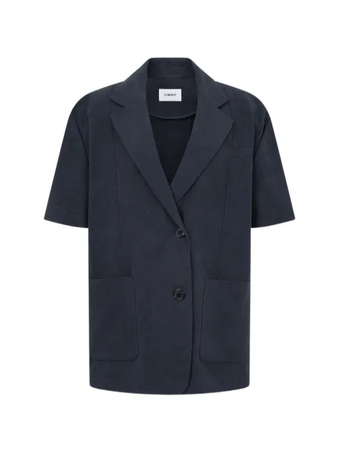 TOMBOY short-sleeve blazer Blue 9106212086