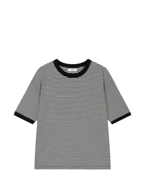 TOMBOY striped short sleeve T-shirt White 9106222777