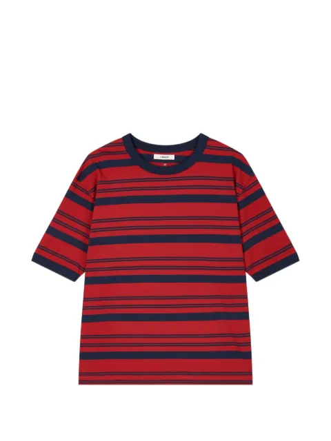 TOMBOY striped short-sleeve T-shirt Red 9106222777