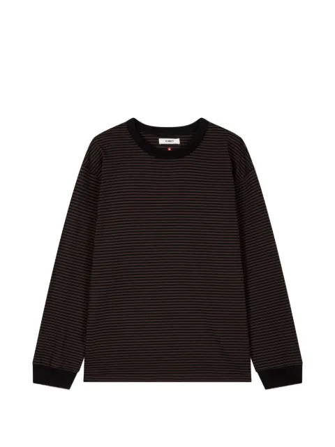 TOMBOY striped long sleeve T-shirt Black 9106222775