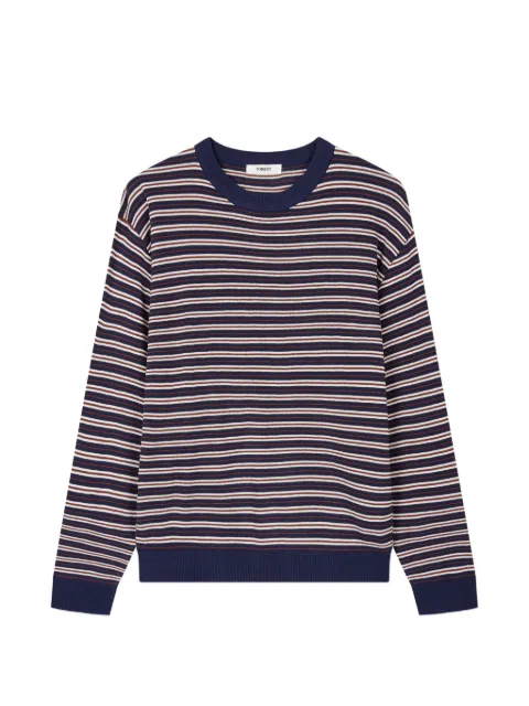 TOMBOY striped round-neck sweater Blue 9106252204