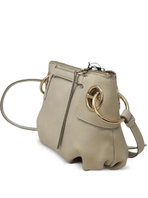 Borbonese ring london crossover shoulder bag Neutrals 910102640197