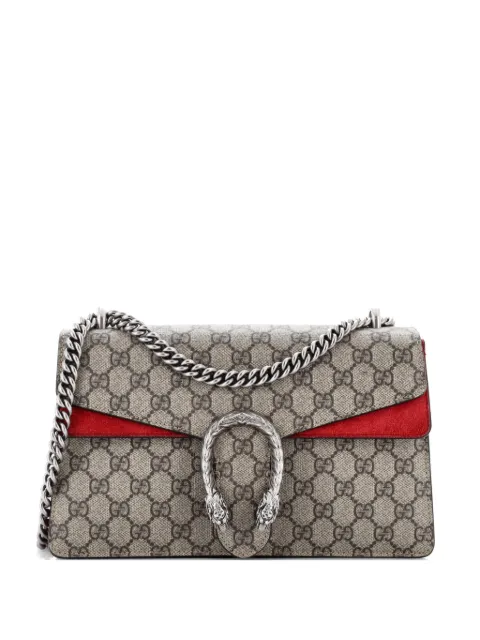 Gucci Pre-Owned Dionysus Bag GG Coated Canvas Small shoulder bag Brown Z23UCOJCSVZBOHYW