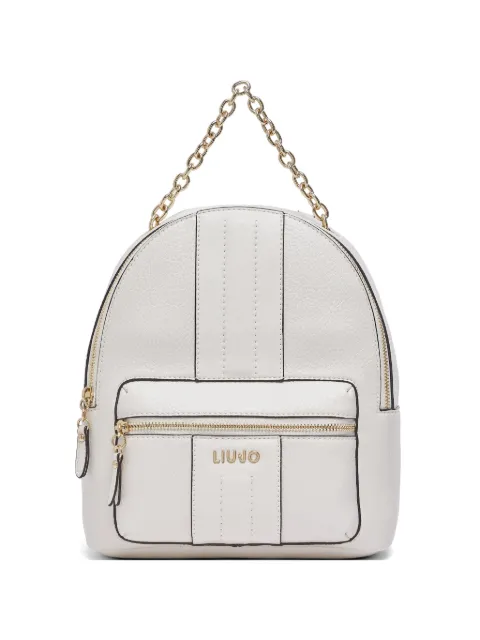 LIU JO chain detail backpack Neutrals AA6111E1109