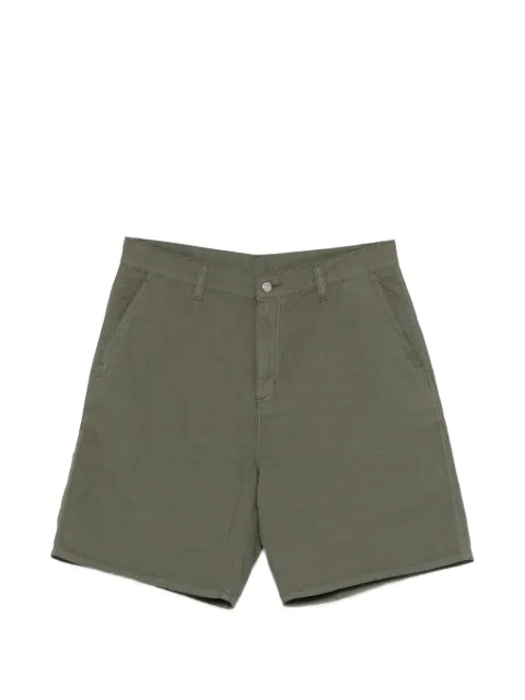Carhartt WIP patch pocket shorts Green I036491