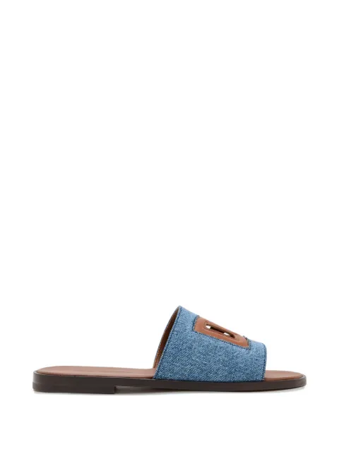 Dolce & Gabbana DG light denim sandals Blue A80590A0105