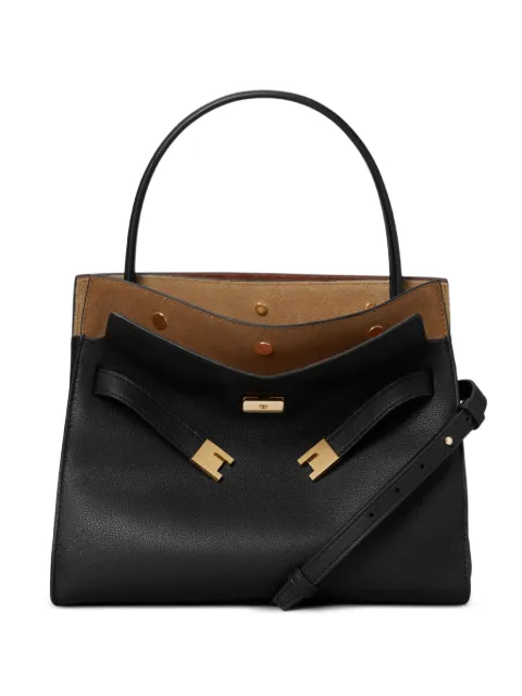 Tory Burch small Lee Radziwill double bag Black 176635