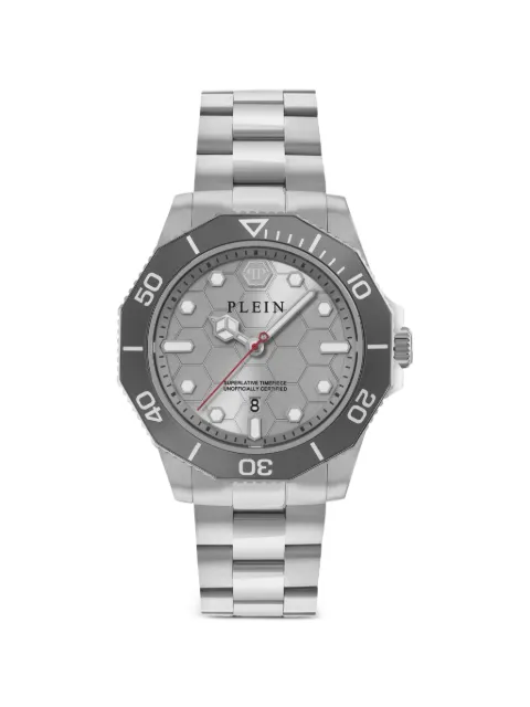 Philipp Plein Aquastorm 44mm watch Silver PW2GA0326