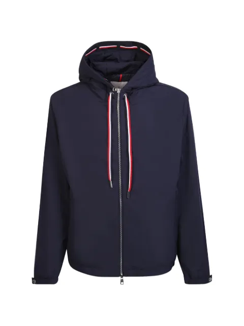 Moncler hooded windbreaker Blue 1A0006754A9174S