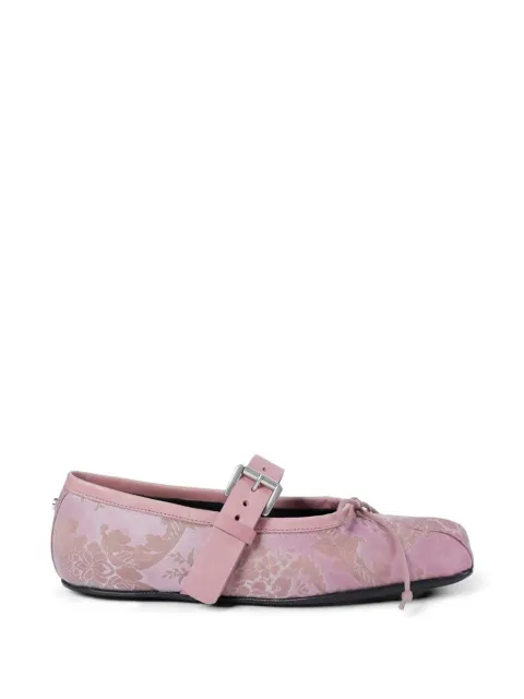 Ann Demeulemeester Zoey buckled ballet flats Pink B0013323FA730