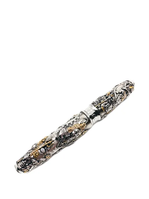 Caran d'Ache Shiva solid silver fountain pen Silver CD5090031