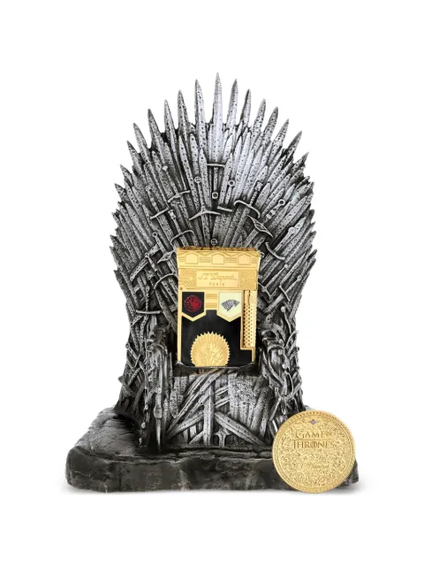 S.T. Dupont X Game of Thrones Limited Edition Fire Prestige smoking kit Gold DC23087
