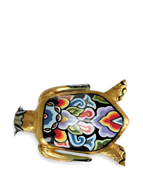 Toms Drag Turtle Tilda ornament Gold 4384