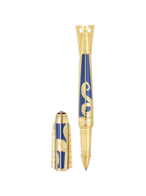 S.T. Dupont engraved-detail pen Gold D420050XL