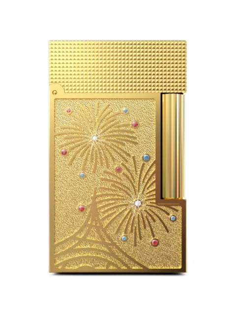 S.T. Dupont firework gold lighter Gold DC16450