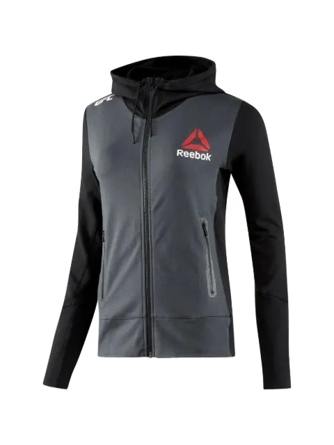 Reebok zipped hood performance jacket Black AZ9093