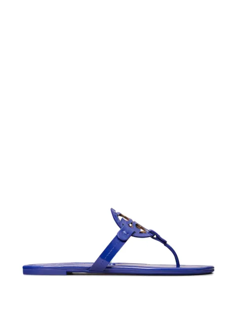 Tory Burch Miller patent sandals Blue 76734