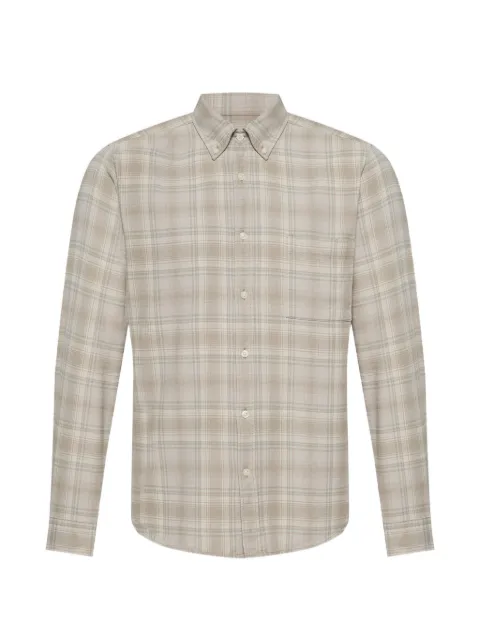 BOSS checked pocket shirt Neutrals 50552983