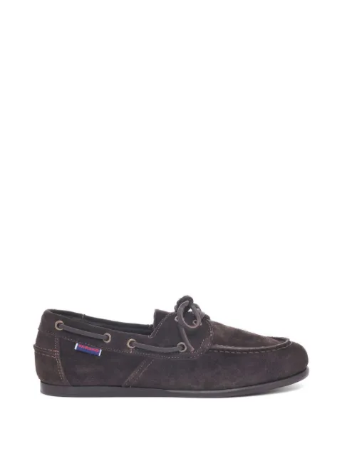 Sebago Owen lace-up boat loafers Brown 77124HW