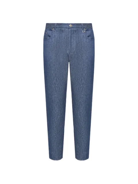 Tombolini Classic straight-leg wool trousers Blue PS15ILTRU750