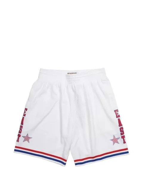 Mitchell & Ness NBA 1988 All-Star Game striped-them shorts White SMSHBW18019ASEWHIT88