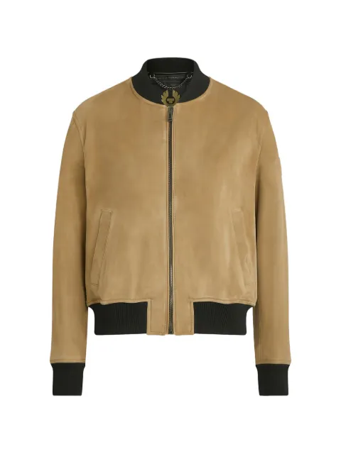 Belstaff zip fastening bomber jacket Neutrals 105012BTSKH